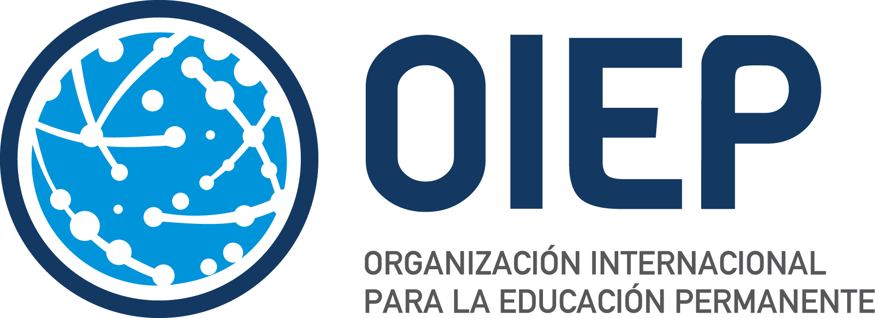 logo oiep en blanco